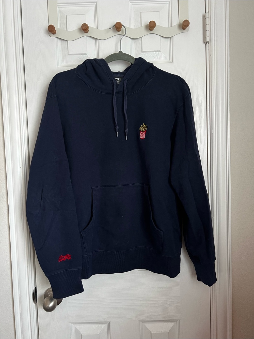 Uniqlo Navy Blue Men's Hoodie